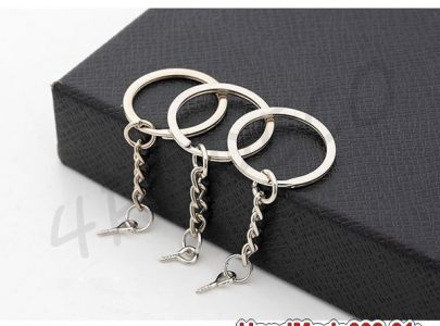 พวงกุญแจปลายเกลียว,สีเงินพวงกุญแจdiy,พวงกุญแจปลายขันสกรู