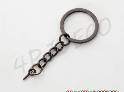 พวงกุญแจสีดำปลายเกลียวสกรู,สายโซ่พวงกุญแจแบบขันเกลียว,ราคาส่งพวงกุญแจปลายห่วงเกลียว